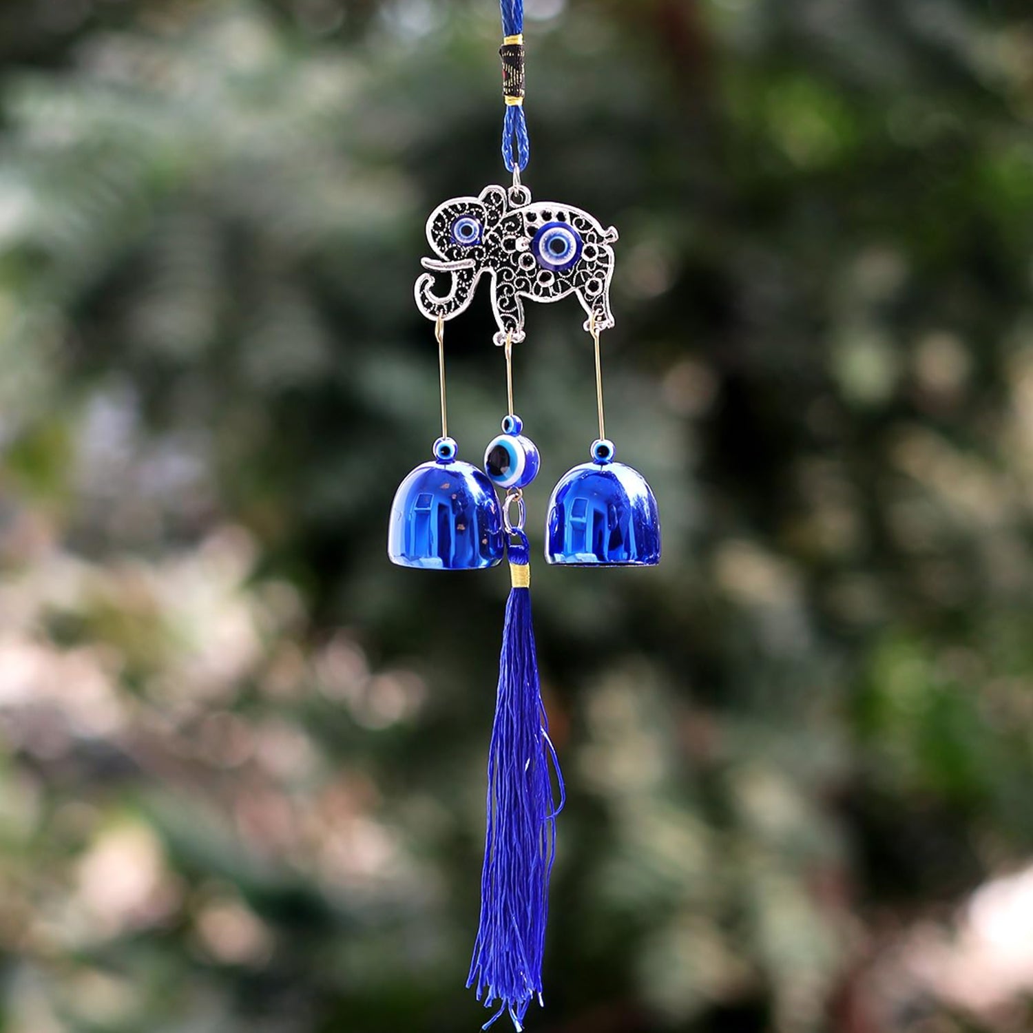 Metal Evil Eye Wind Chime Bells (Mix Design  1 Pc) Metal Evil Eye Wind Chime Bells (Mix Design  1 Pc)